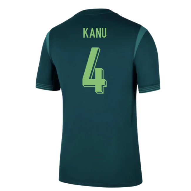 2025-2026 Nigeria Womens Team Home Shirt (Ladies) (Kanu 4)