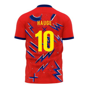 2025-2026 Norway Pre-Match Concept Shirt Adult Short Sleeve (Hauge 10)