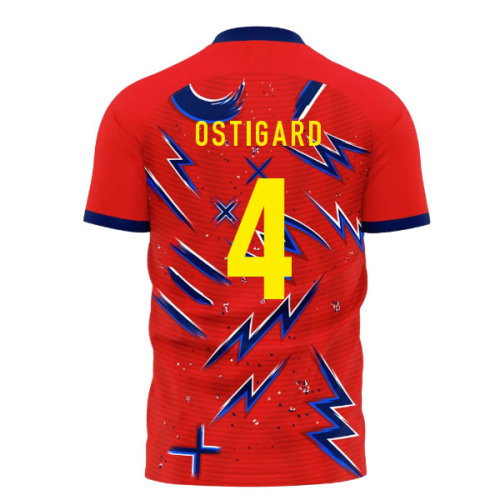 2025-2026 Norway Pre-Match Concept Shirt Adult Short Sleeve (Ostigard 4)