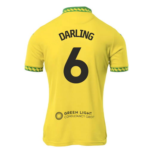 2025-2026 Norwich City Home Shirt (Darling 6)