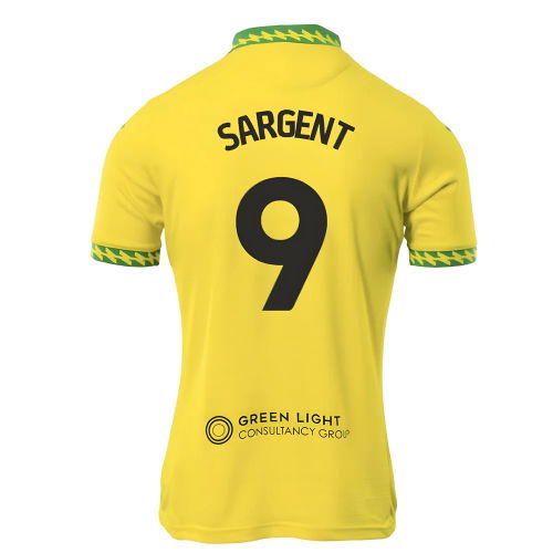 2025-2026 Norwich City Home Shirt (Sargent 9)