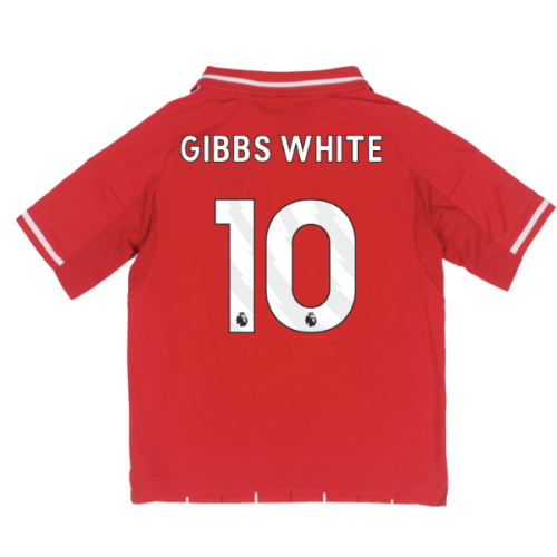 ノッティンガム・フォレスト シャツ GIBBS-WHITE 10 待望☆】 2023-24 Nottingham #10 Gibbs-White Shirt Away Issue