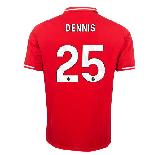 2025-2026 Nottingham Forest Home Shirt (Dennis 25)