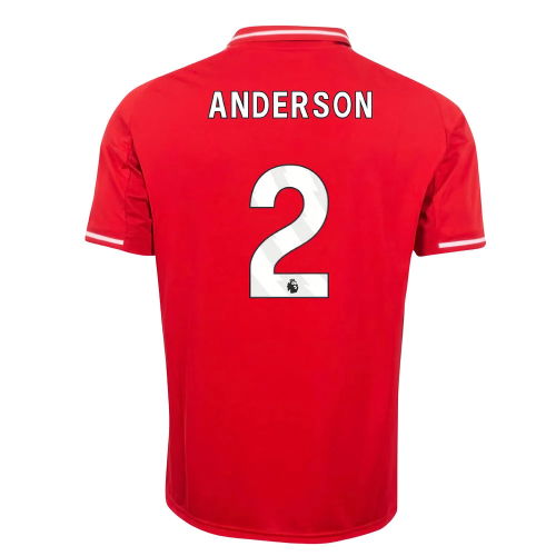 2025-2026 Nottingham Forest Home Shirt (Kids) (Anderson 2)
