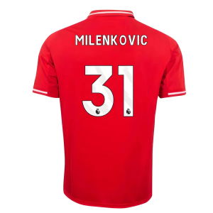 2025-2026 Nottingham Forest Home Shirt (Kids) (Milenkovic 31)