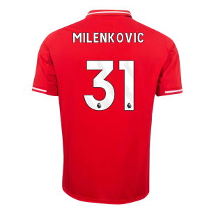 2025-2026 Nottingham Forest Home Shirt (Milenkovic 31)