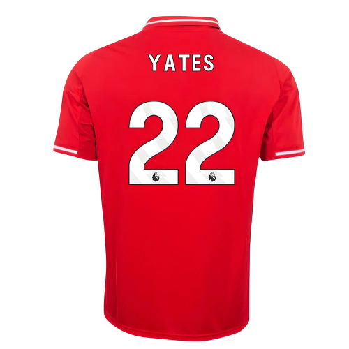 2025-2026 Nottingham Forest Home Shirt (Yates 22)