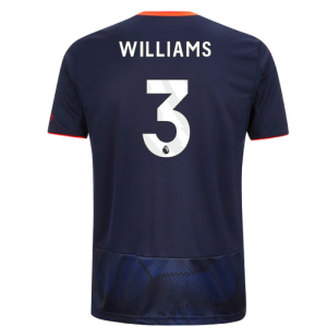 2025-2026 Nottingham Forest Third Shirt (Williams 3)