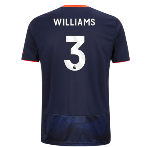 2025-2026 Nottingham Forest Third Shirt (Williams 3)