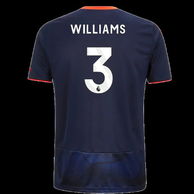 2025-2026 Nottingham Forest Third Shirt (Williams 3)