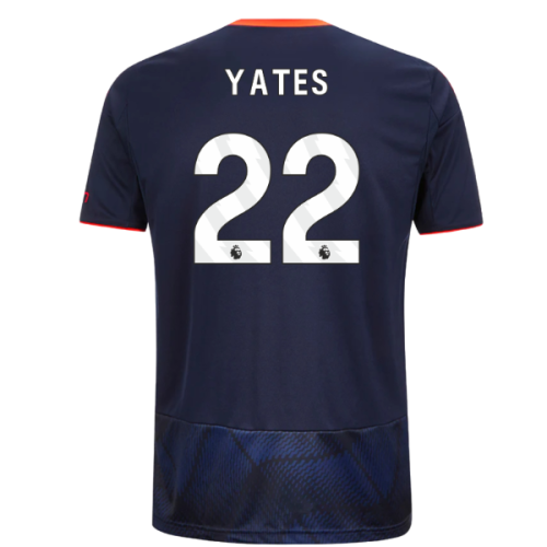 2025-2026 Nottingham Forest Third Shirt (Yates 22)