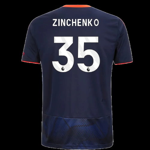 2025-2026 Nottingham Forest Third Shirt (Zinchenko 35)