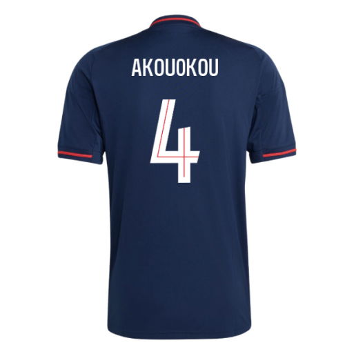 2025-2026 Olympique Lyon Away Shirt (Akouokou 4)