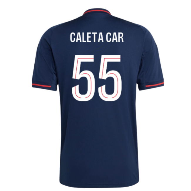 2025-2026 Olympique Lyon Away Shirt (Caleta Car 55)