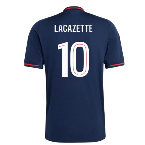 2025-2026 Olympique Lyon Away Shirt (Lacazette 10)  2025-2026 Olympique Lyon Away Shirt (Lacazette 10)