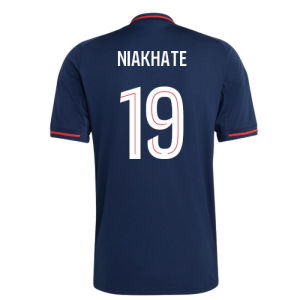 2025-2026 Olympique Lyon Away Shirt (Niakhate 19)