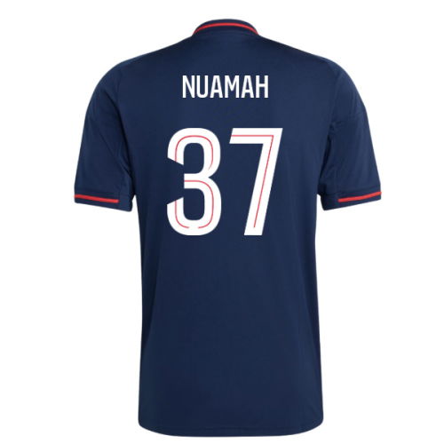 2025-2026 Olympique Lyon Away Shirt (Nuamah 37)