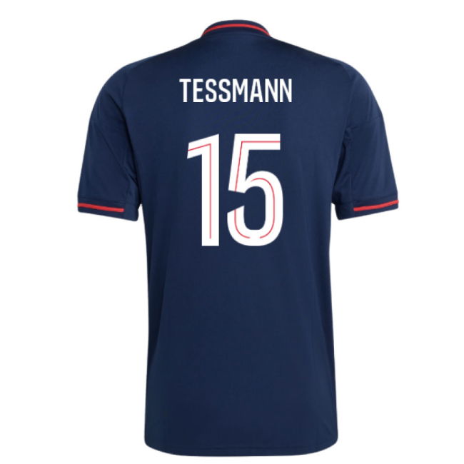 2025-2026 Olympique Lyon Away Shirt (Tessmann 15)