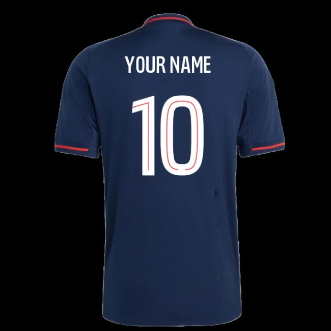 2025-2026 Olympique Lyon Away Shirt (Your Name)