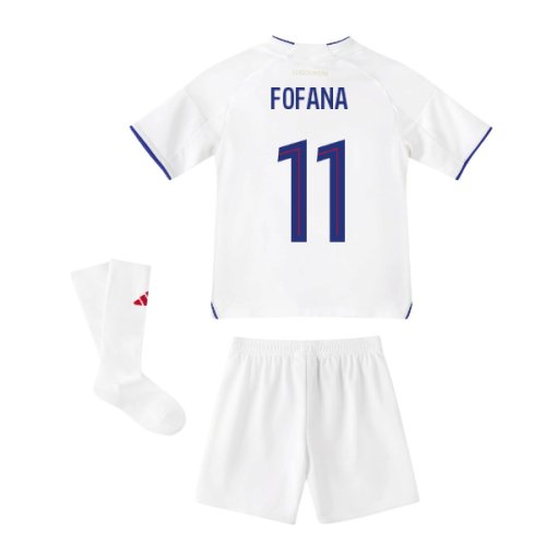 2025-2026 Olympique Lyon Home Mini Kit (Fofana 11)