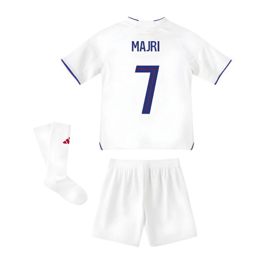 2025-2026 Olympique Lyon Home Mini Kit (Majri 7)