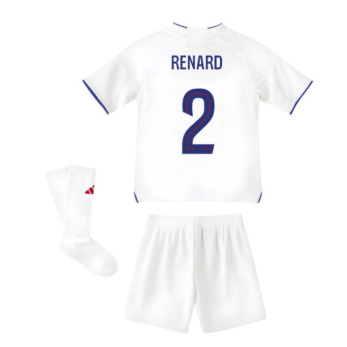 2025-2026 Olympique Lyon Home Mini Kit (Renard 2)