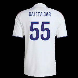 2025-2026 Olympique Lyon Home Shirt (Caleta Car 55)