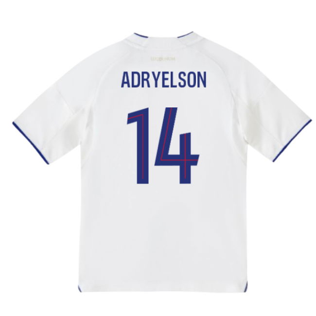2025-2026 Olympique Lyon Home Shirt (Kids) (Adryelson 14)