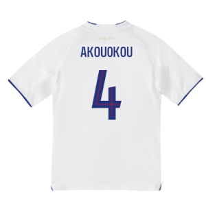 2025-2026 Olympique Lyon Home Shirt (Kids) (Akouokou 4)
