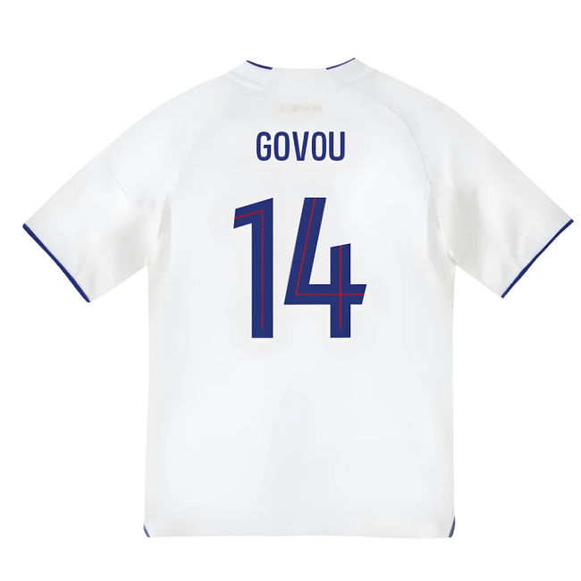 2025-2026 Olympique Lyon Home Shirt (Kids) (Govou 14)