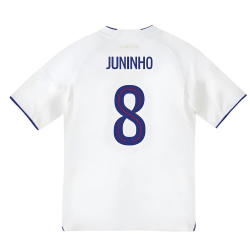 2025-2026 Olympique Lyon Home Shirt (Kids) (Juninho 8)
