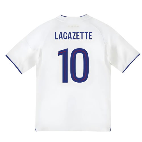 2025-2026 Olympique Lyon Home Shirt (Kids) (Lacazette 10)  2025-2026 Olympique Lyon Home Shirt (Kids) (Lacazette 10)