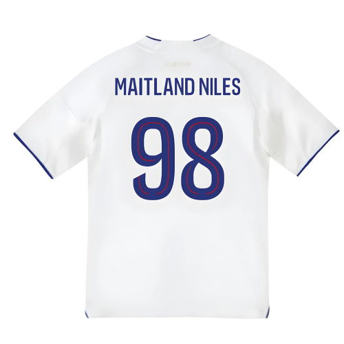 2025-2026 Olympique Lyon Home Shirt (Kids) (Maitland Niles 98)