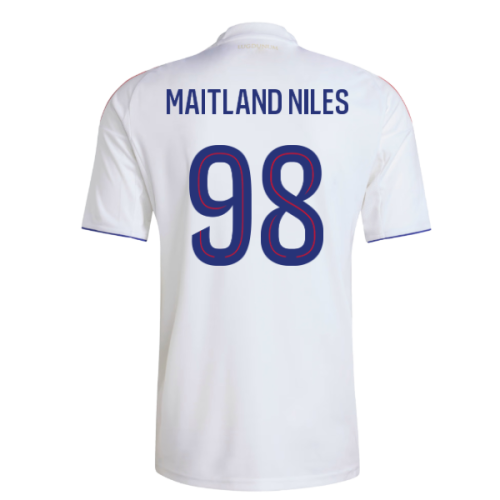 2025-2026 Olympique Lyon Home Shirt (Maitland Niles 98)