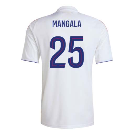 2025-2026 Olympique Lyon Home Shirt (Mangala 25)