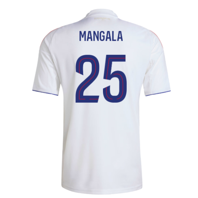 2025-2026 Olympique Lyon Home Shirt (Mangala 25)