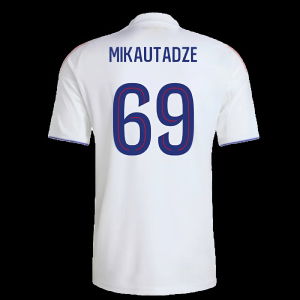 2025-2026 Olympique Lyon Home Shirt (Mikautadze 69)