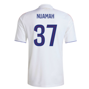 2025-2026 Olympique Lyon Home Shirt (Nuamah 37)