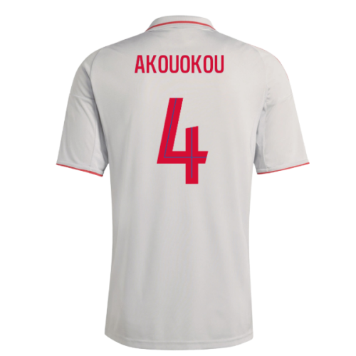 2025-2026 Olympique Lyon Third Shirt (Akouokou 4)