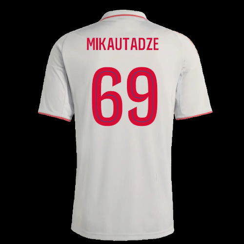 2025-2026 Olympique Lyon Third Shirt (Mikautadze 69)