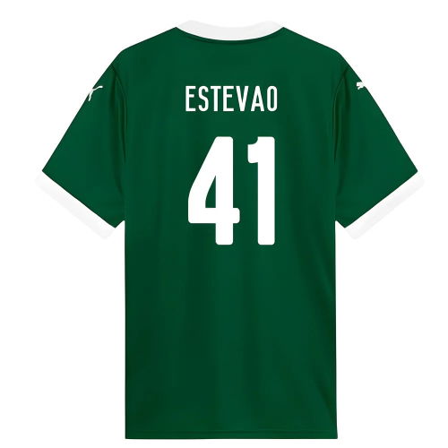 2025-2026 Palmeiras Home Shirt (Estevao 41)
