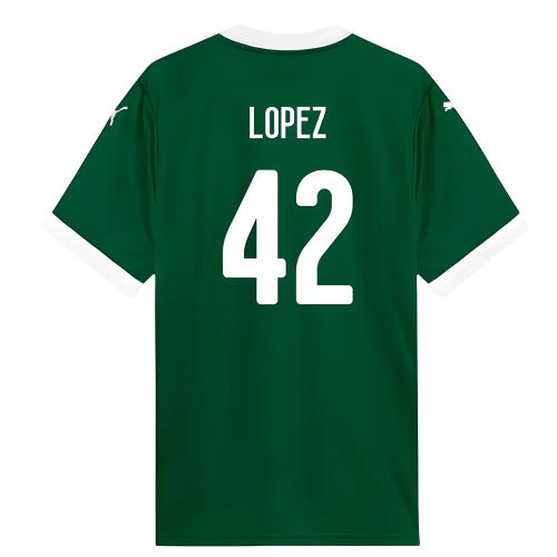 2025-2026 Palmeiras Home Shirt (Lopez 42)