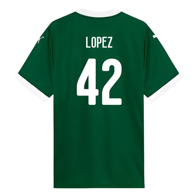 2025-2026 Palmeiras Home Shirt (Lopez 42)