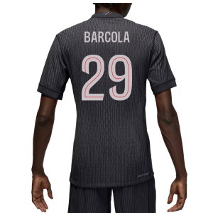 2025-2026 PSG Authentic Fourth Shirt (Barcola 29)