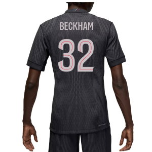 2025-2026 PSG Authentic Fourth Shirt (Beckham 32)