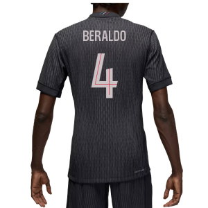 2025-2026 PSG Authentic Fourth Shirt (Beraldo 4)