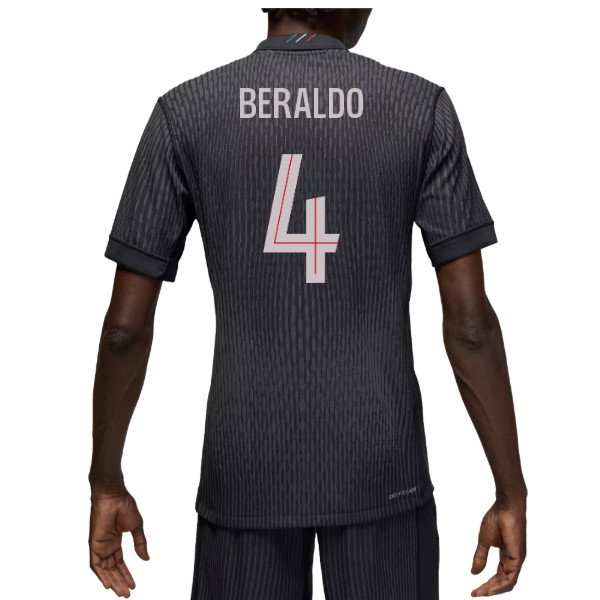2025-2026 PSG Authentic Fourth Shirt (Beraldo 4)