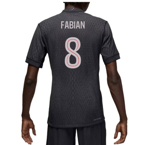 2025-2026 PSG Authentic Fourth Shirt (Fabian 8)