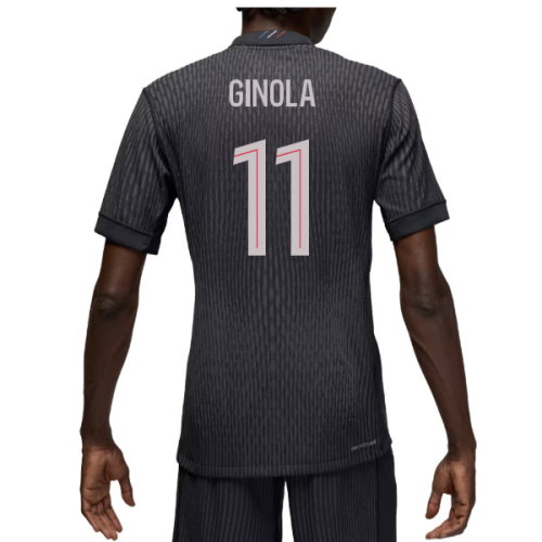 2025-2026 PSG Authentic Fourth Shirt (Ginola 11)