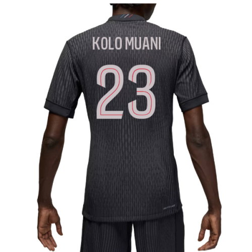 2025-2026 PSG Authentic Fourth Shirt (Kolo Muani 23)